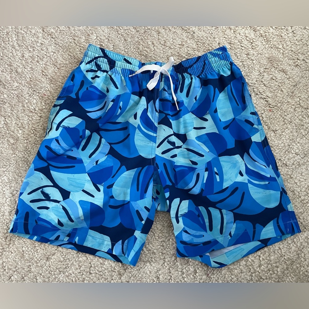 Chubbies Blue Size Small 7” Inseam Lined Board Shorts Swim Trunks